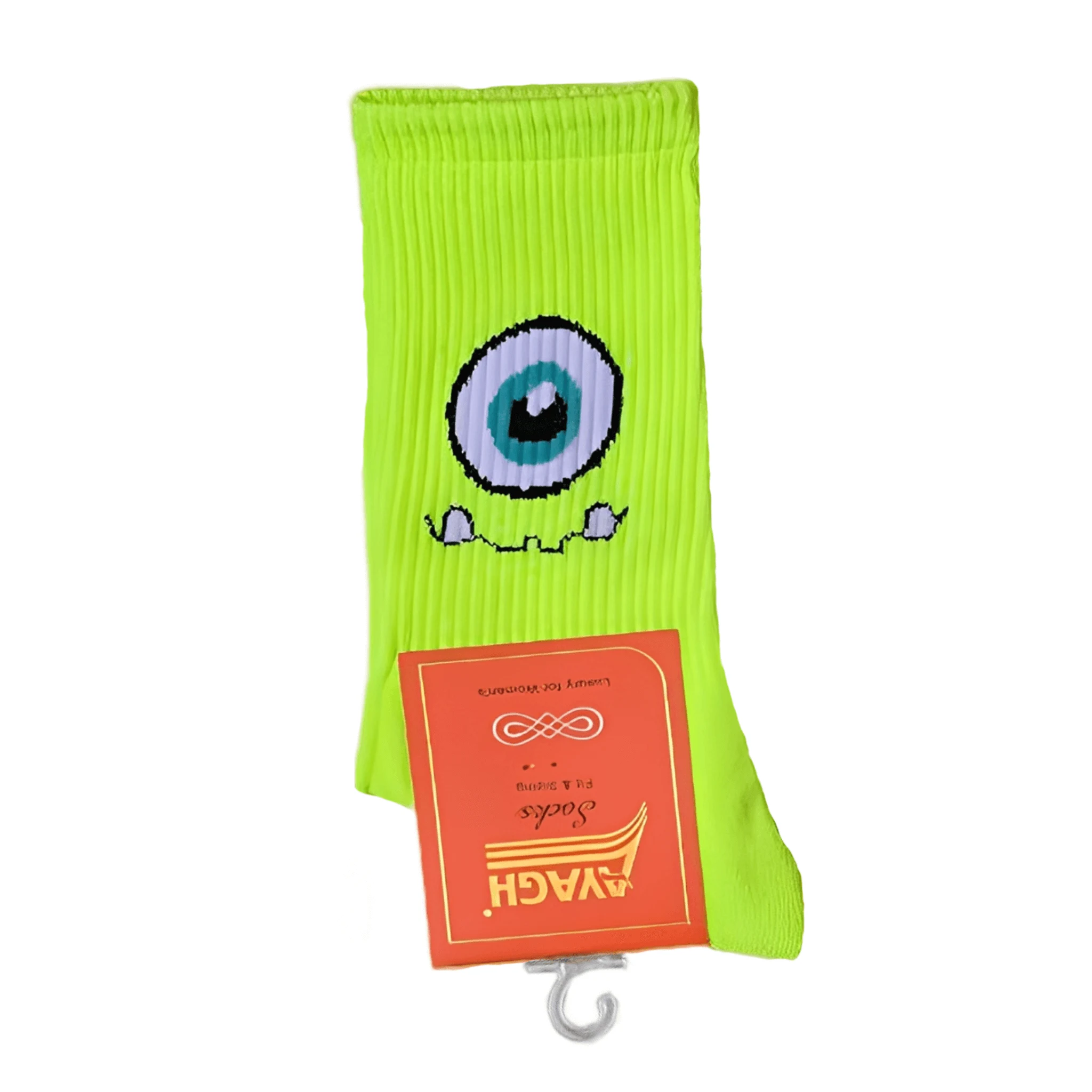 omoj-sd-mike-sock جوراب ساقدار طرح مایک